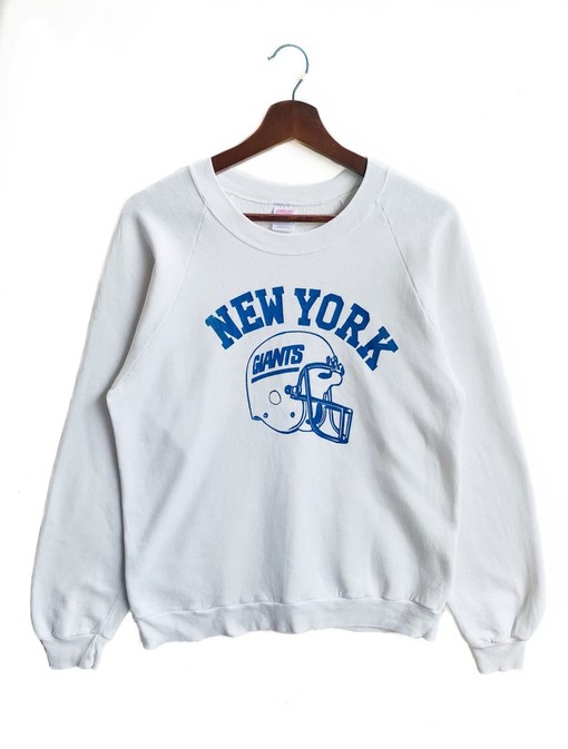 New York Giants 80s Vintage Sweatshirt Hoodie Shirt, Sport Shirts Women