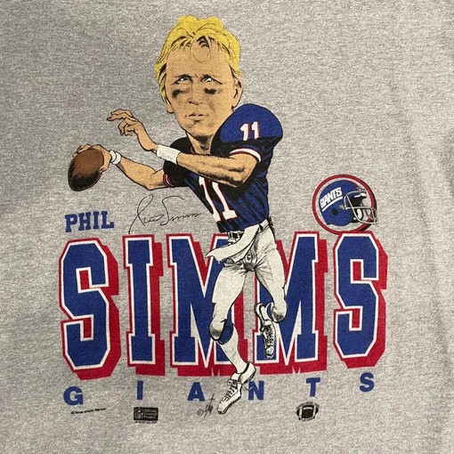 New York Giants Caricature Sweatshirt T-shirt - Vintage and Ideal Gift with american university t shirt - Image 2