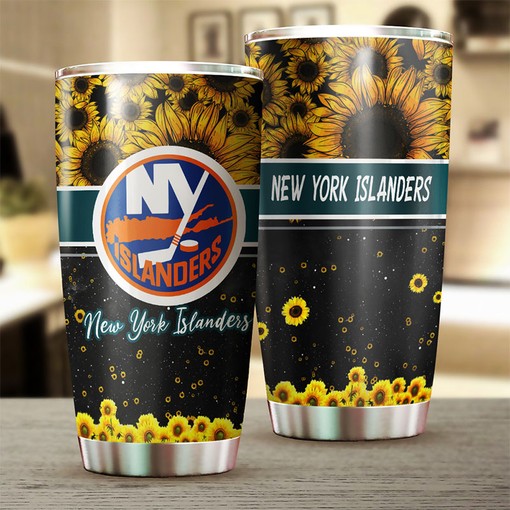 New York Islanders Fans Will Love This Grunge Design Tumbler with NHL Tumbler - Image 2