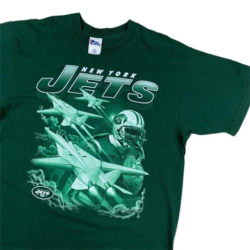 New York Jets 90s Pro Player Vintage Style Sweatshirt T-shirt, NCAA Football Teams Gifts for Fans - Image 2