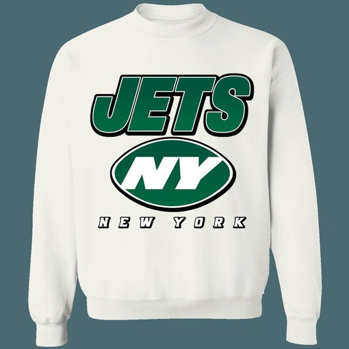 New York Jets Vintage 90's NFL Sweatshirt Hoodie - Retro Style Fan Gear