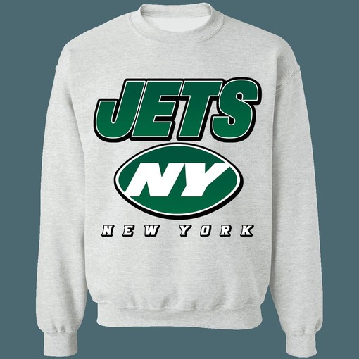 New York Jets Vintage 90's NFL Sweatshirt Hoodie - Retro Style Fan Gear - Image 2