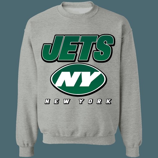 New York Jets Vintage 90's NFL Sweatshirt Hoodie - Retro Style Fan Gear - Image 3