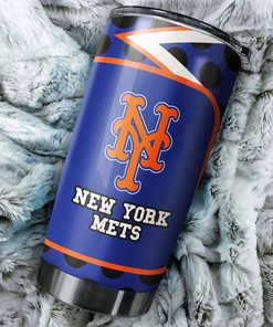 New York Mets Enthusiastic Fans Fanatics MLB Tumbler with Custom Design and Logo for Any Fan