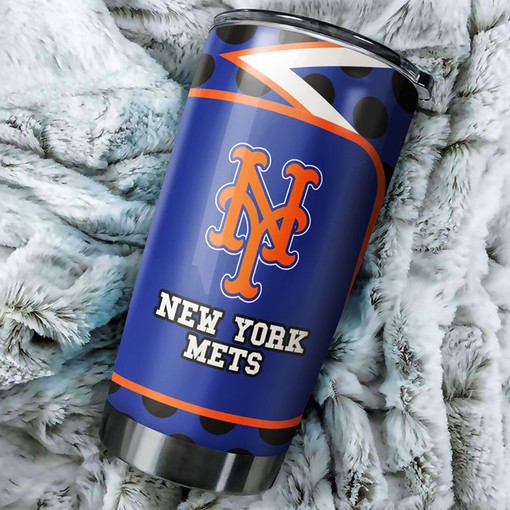 New York Mets Enthusiastic Fans Fanatics MLB Tumbler with Custom Design and Logo for Any Fan