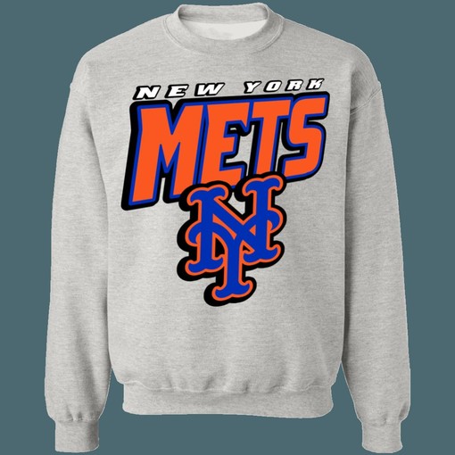 New York Mets Retro MLB Crewneck Sweatshirt Hoodie Shirt for Baseball Fans - Vintage Baseball Apparel