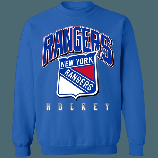 New York Rangers 90's Vintage NHL Sweatshirt Hoodie TShirt - Hockey Apparel for Fans - Image 2