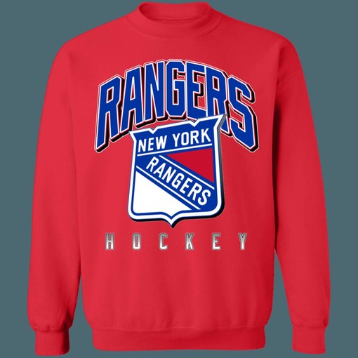 New York Rangers 90's Vintage NHL Sweatshirt Hoodie TShirt - Hockey Apparel for Fans - Image 3