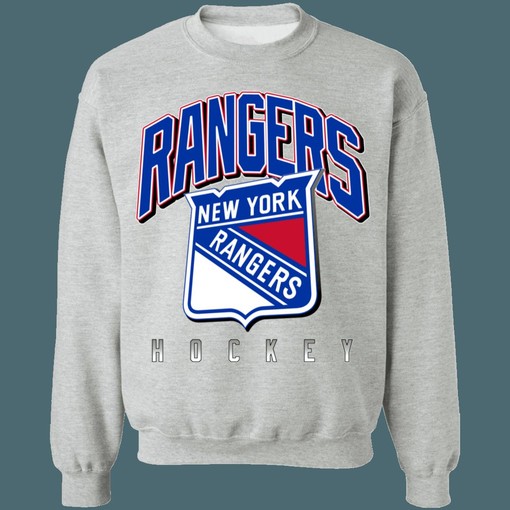 New York Rangers 90's Vintage NHL Sweatshirt Hoodie TShirt - Hockey Apparel for Fans - Image 4
