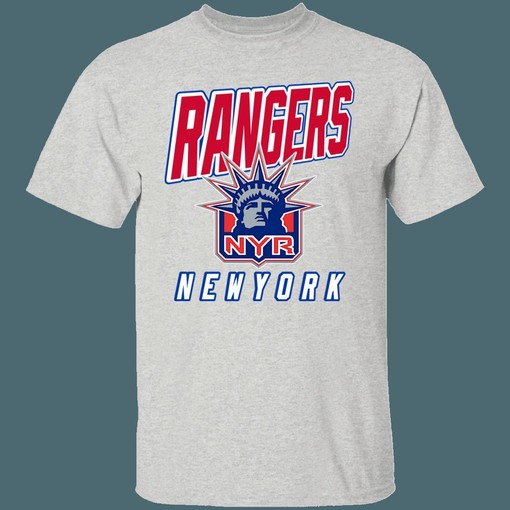 New York Rangers LADY LIBERTY Retro NHL T-Shirt Sweatshirt Hoodie - National Hockey League Apparel for Fans