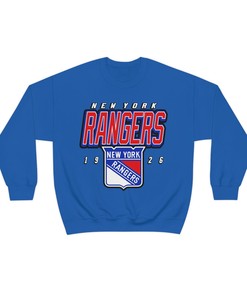 New York Rangers Vintage 90's NHL Sweatshirt Hoodie TShirt - Hockey Apparel for Fans