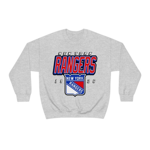 New York Rangers Vintage 90's NHL Sweatshirt Hoodie TShirt - Hockey Apparel for Fans - Image 2