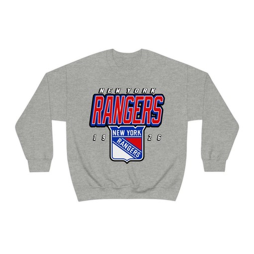 New York Rangers Vintage 90's NHL Sweatshirt Hoodie TShirt - Hockey Apparel for Fans - Image 3