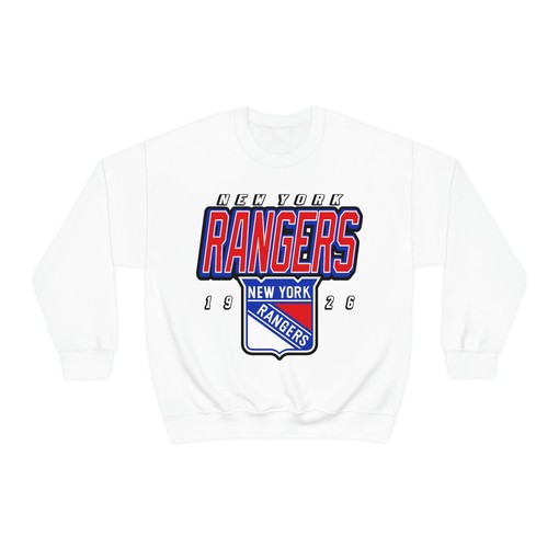 New York Rangers Vintage 90's NHL Sweatshirt Hoodie TShirt - Hockey Apparel for Fans - Image 4