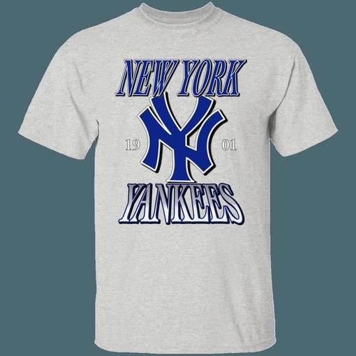 New York Yankees 1901 Vintage MLB T-Shirt Sweatshirt Hoodie Gifts for Baseball Fans - Baseball Apparel - Image 2