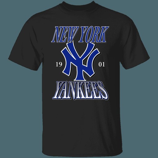 New York Yankees 1901 Vintage MLB T-Shirt Sweatshirt Hoodie Gifts for Baseball Fans - Baseball Apparel - Image 3