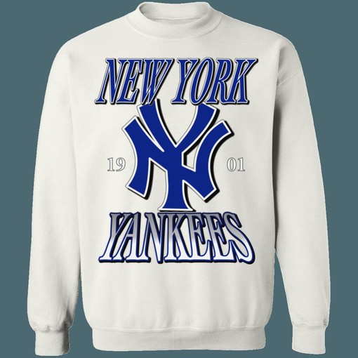 New York Yankees 1901 Vintage Sweatshirt Hoodie Shirt for MLB Fans - Baseball Apparel - Image 4