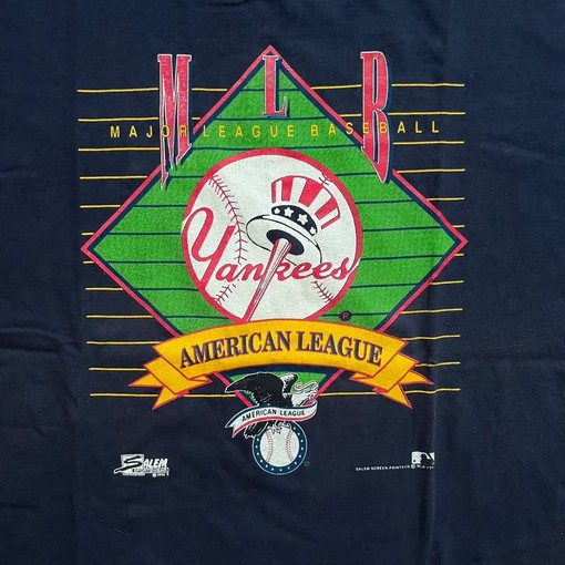 New York Yankees 1991 Vintage T-Shirt, Hoodie & Sweatshirt Gifts For Fans - Baseball Apparel - Image 2