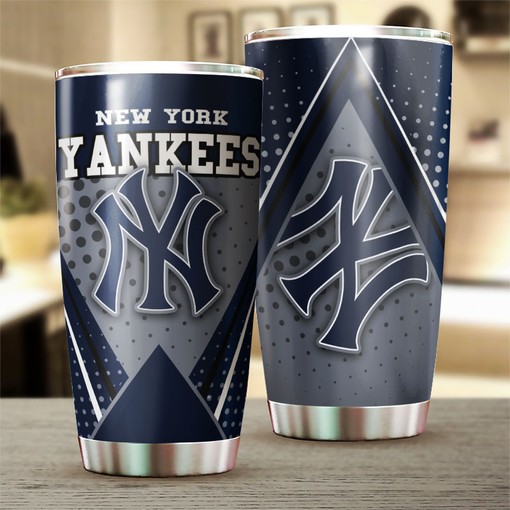 New York Yankees MLB Tumbler with Unique and Custom Design for Baseball Lovers and Custom MLB Logo - Image 2