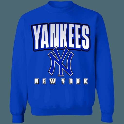 New York Yankees Retro MLB Crewneck Sweatshirt Hoodie Shirt for Baseball Fans - Vintage Baseball Apparel - Image 3