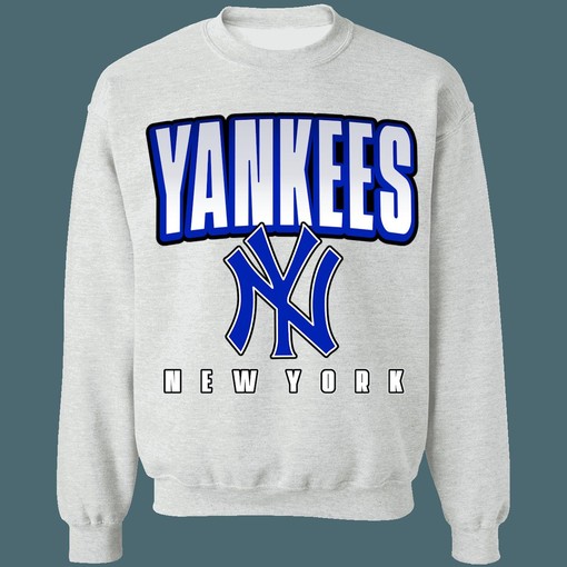 New York Yankees Retro MLB Crewneck Sweatshirt Hoodie Shirt for Baseball Fans - Vintage Baseball Apparel - Image 4