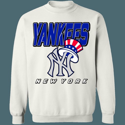New York Yankees Retro MLB Crewneck Sweatshirt Hoodie Shirt for MLB Fans - Vintage Baseball Apparel - Image 3