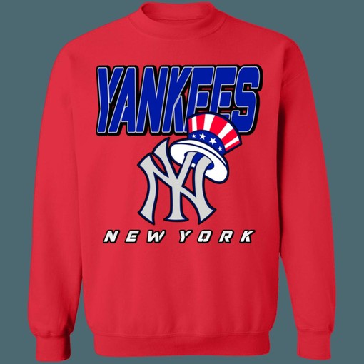 New York Yankees Retro MLB Crewneck Sweatshirt Hoodie Shirt for MLB Fans - Vintage Baseball Apparel - Image 4