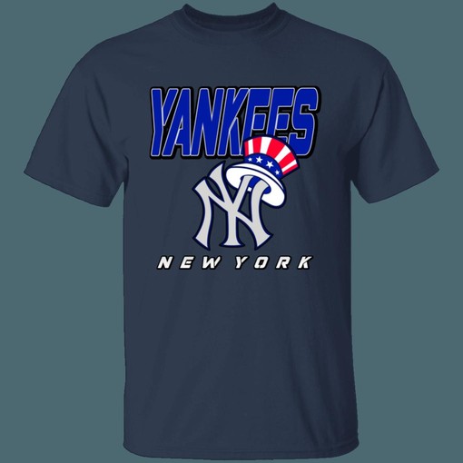 New York Yankees Vintage MLB T-Shirt Sweatshirt Hoodie Gifts for Baseball Fans - Vintage Baseball Apparel - Image 4