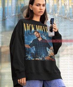 Nick Miller Homage Sweatshirt, Vintage 90s Miller Tee, Retro Shirt