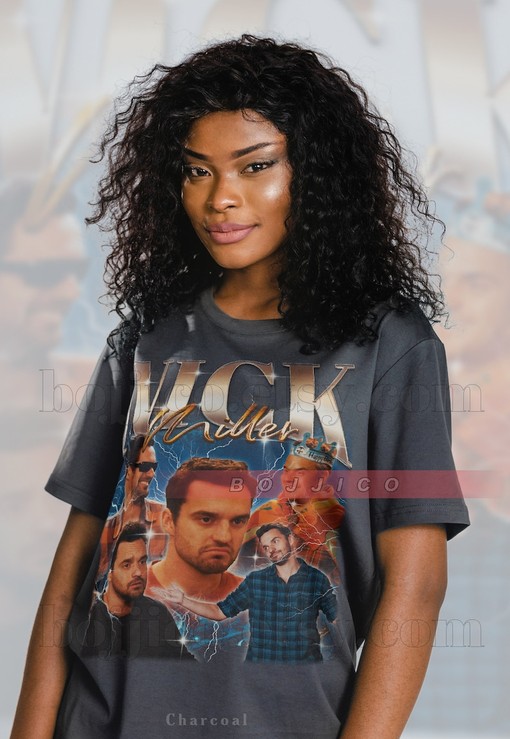 Nick Miller Retro Fan Shirt, Vintage Homage Tee, Merch Gift - Image 4