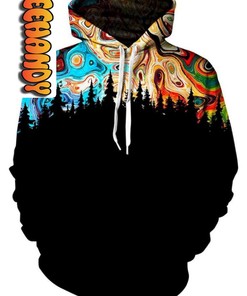 Night Sky Unisex Galaxy All Over Print 3D Hoodie with Design