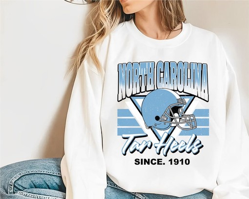 North Carolina Crewneck Sweatshirt - UNC Shirts for Men