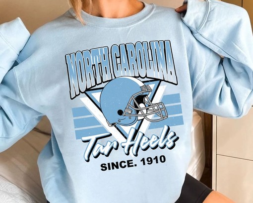 North Carolina Crewneck Sweatshirt - UNC Shirts for Men - Image 3