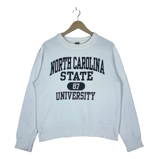 North Carolina State University Sweatshirt Hoodie Football Game Day T-Shirt Lover