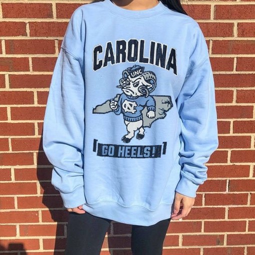 North Carolina Tar Heels Champion Youth Strong Mascot Sweatshirt - Kids NCAA Shirts