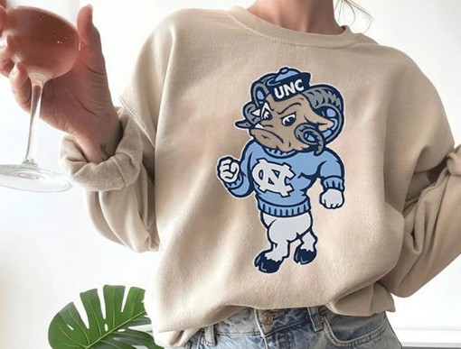 North Carolina Tar Heels Sweatshirt Logo Hoodies - NCAA Shirts for Men - Image 3
