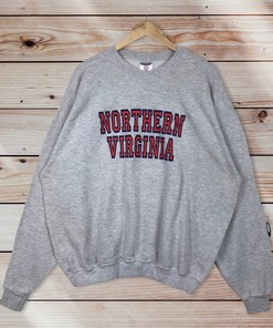 Northern Virginia Vintage Style Crewneck Sweatshirt Sweater Pullover Hoodie