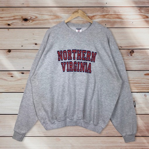 Northern Virginia Vintage Style Crewneck Sweatshirt Sweater Pullover Hoodie