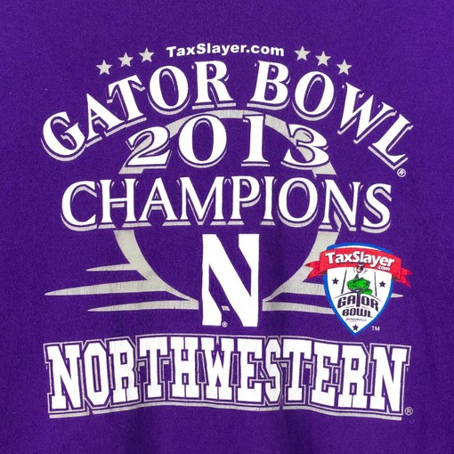Northwestern University Gator Bowl Champions 2013 Sweatshirt, Perfect Addition to Your NCAA Collection - Image 2