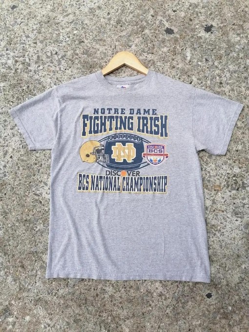 Notre Dame BCS National Championship Sweatshirt T-shirt, Football Fans Must-have