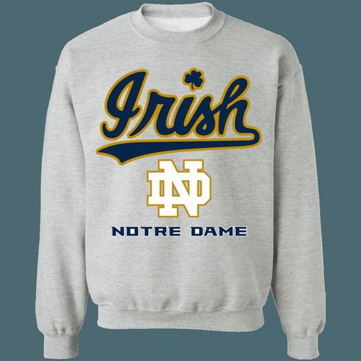 Notre Dame Fighting Irish Vintage NCAA Sweatshirt Hoodie Shirt for Fans