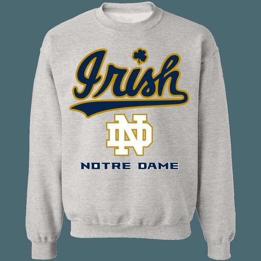 Notre Dame Fighting Irish Vintage NCAA Sweatshirt Hoodie Shirt for Fans - Image 3