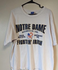 Notre Dame Independence Bowl: Stylish American Football Apparel for Fans