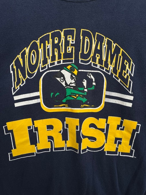 Notre Dame Irish 90s Vintage Sweatshirt Hoodie Shirt, American University T Shirt - Image 2