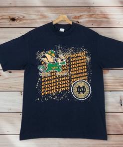 Notre Dame University Vintage Style Crewneck T-Shirt, Sweatshirt, Hoodie
