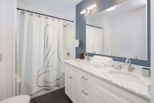 Nude Outline Shower Curtain | Body Positive Female Home Decor | Feminine Bathroom | Unique Shower Curtains - Image 3