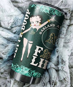 Oakland Athletics Betty Boop MLB Tumbler with Logo for Fans Everywhere