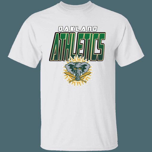 Oakland Athletics ELEPHANT Retro MLB Shirt Sweatshirt Hoodie Perfect Gifts for MLB Fans - Image 2