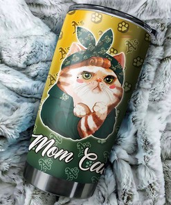 Oakland Athletics MLB Tumbler Personalized for Cat-loving Baseball Fans with Custom MLB Logo