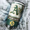 Oakland Athletics MLB Tumbler with Awesome Design and 20oz/30oz Capacity for All-Day Use